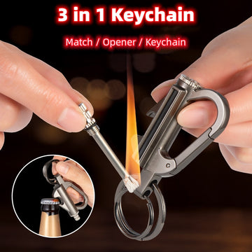 Multitool Metal Keychain Lighter