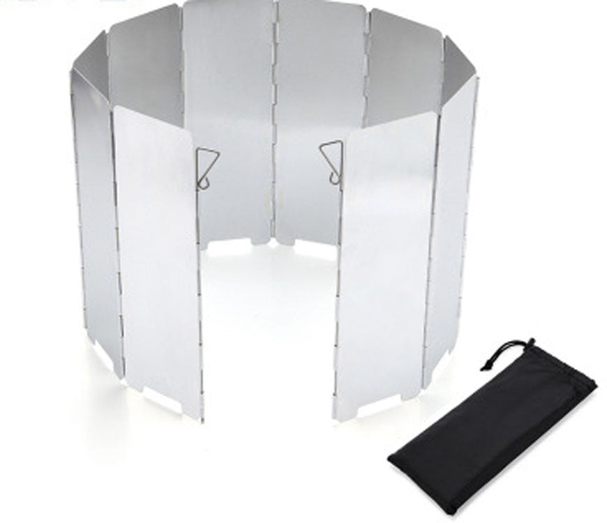 Aluminum Outdoor Stove Wind Shield