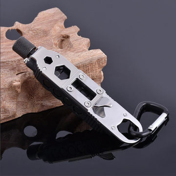 Mini Multi Functional Keychain Stainless Steel Pocket Tool